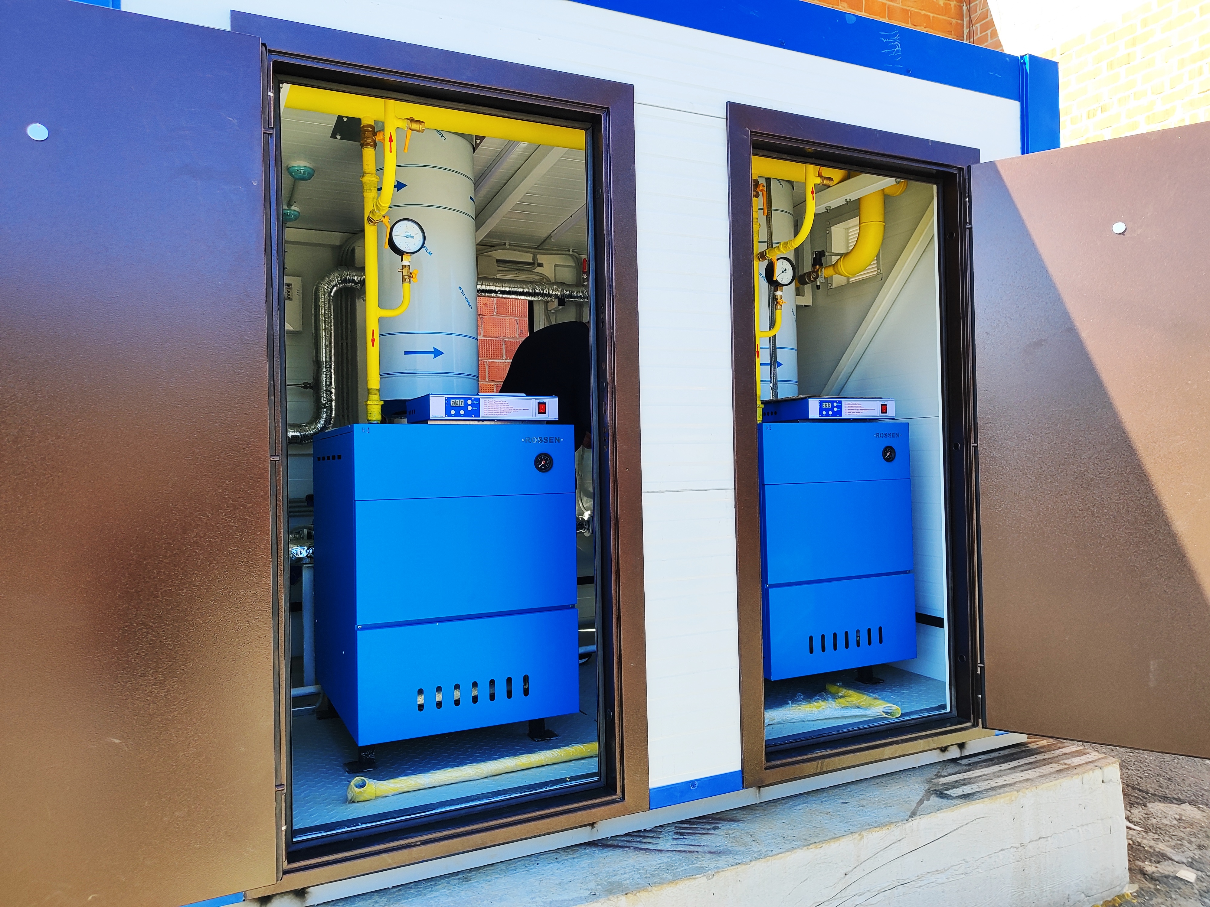 Котел наружного размещения RS-H-New 100 кВт на дизельном топливе Котел наружного размещения RS-H-New 100 кВт на дизельном топливе