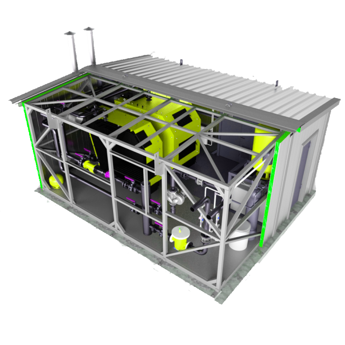 Блочно-модульная котельная БМТК-300